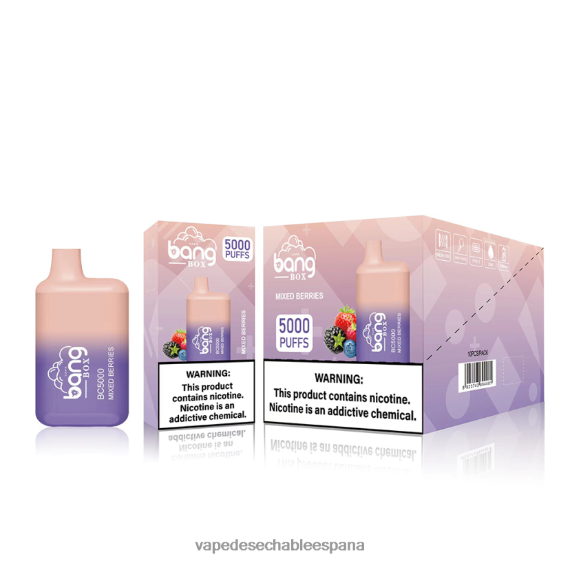 Vape Desechable España RB4TN87 desechable - Bang Box bc5000
