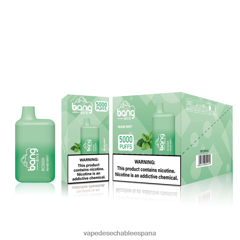 Vape Desechable España RB4TN87 desechable - Bang Box bc5000
