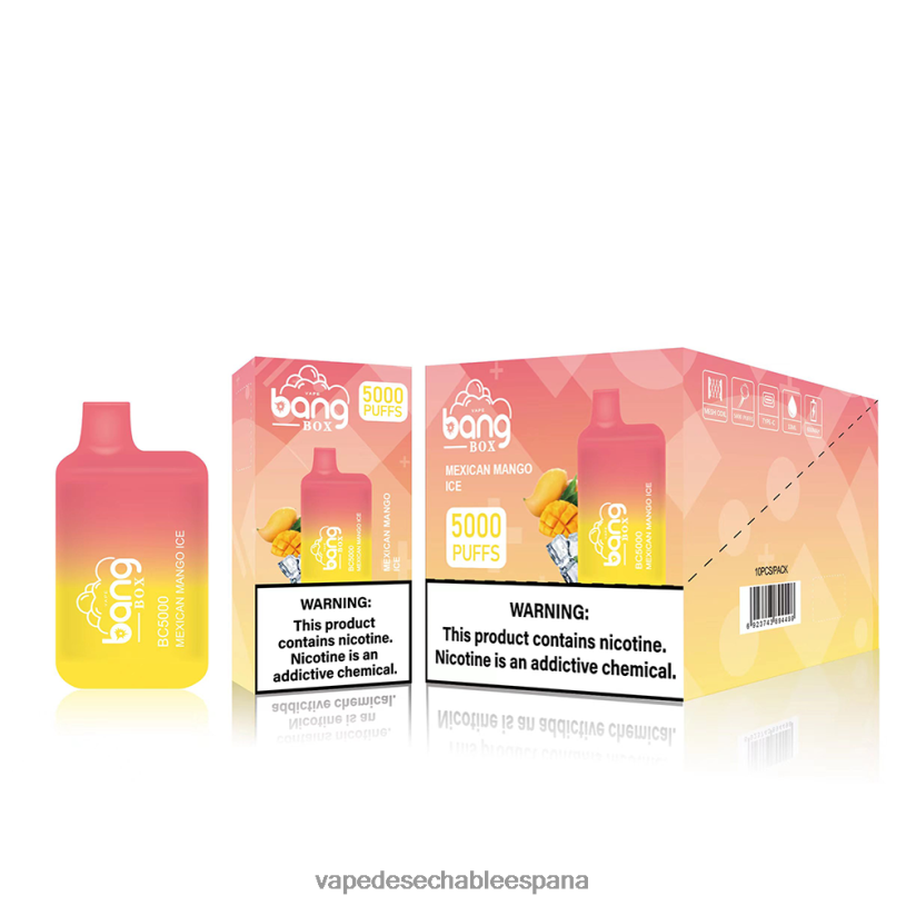 Vape Desechable España RB4TN87 desechable - Bang Box bc5000