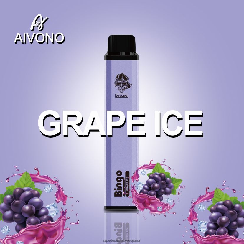 Aivono AIM BINGO 4000 hielo de uva - D6NB8D142 Vape Desechable España