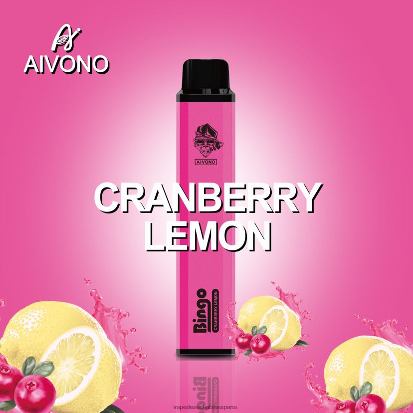 Aivono AIM BINGO 4000 limón arándano - D6NB8D140 Vape Desechable España
