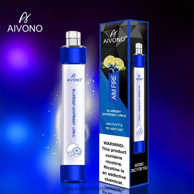 Aivono AIM FIRE 1000 arándano frambuesa limón - D6NB8D327 Vape España