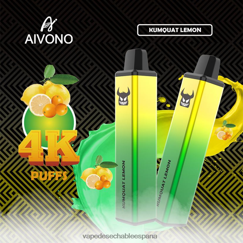 Aivono AIM FREAK 4000 limón naranja - D6NB8D256 Vape Desechable España
