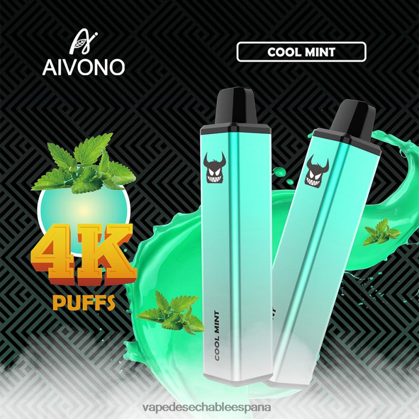 Aivono AIM FREAK 4000 menta fresca - D6NB8D254 Vape Desechable España