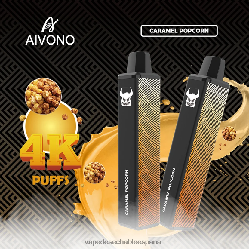 Aivono AIM FREAK 4000 palomitas de caramelo - D6NB8D261 Vape España