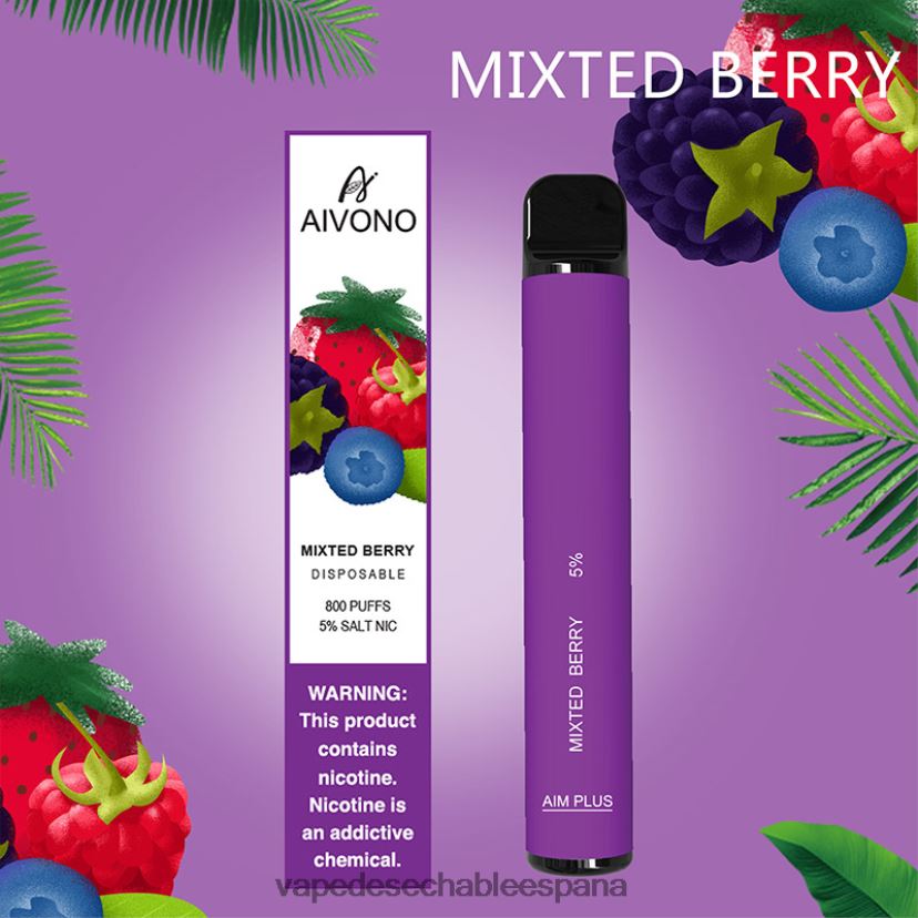 Aivono AIM PLUS 800 bayas mixtas - D6NB8D188 Vape Desechable España