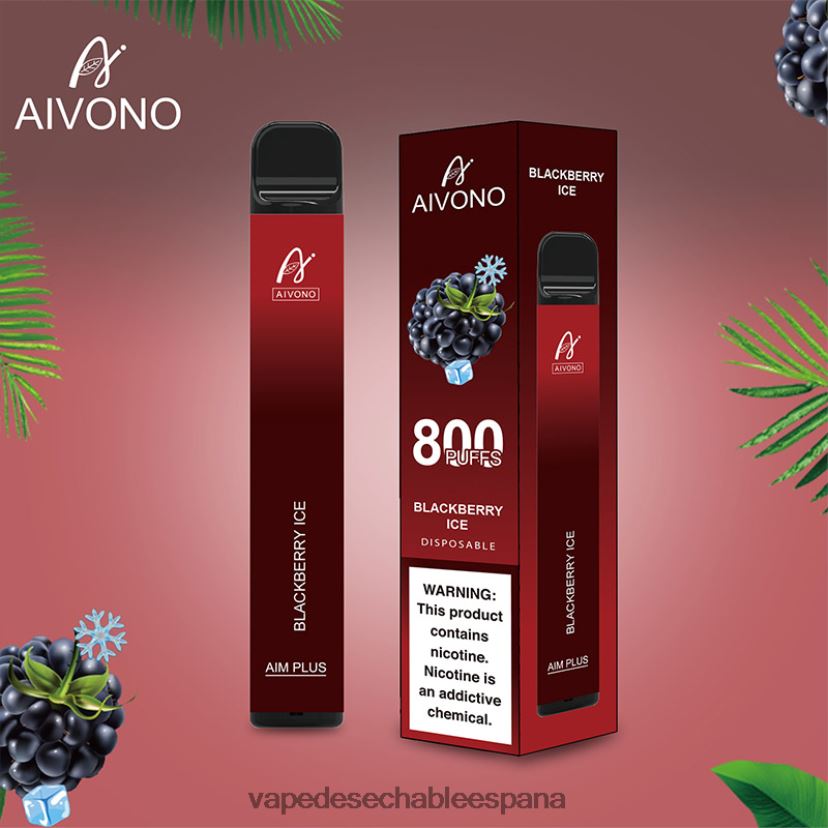 Aivono AIM PLUS 800 hielo de mora - D6NB8D172 Vape Desechable España