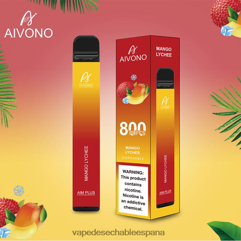Aivono AIM PLUS 800 lichi de mango - D6NB8D185 Vape España