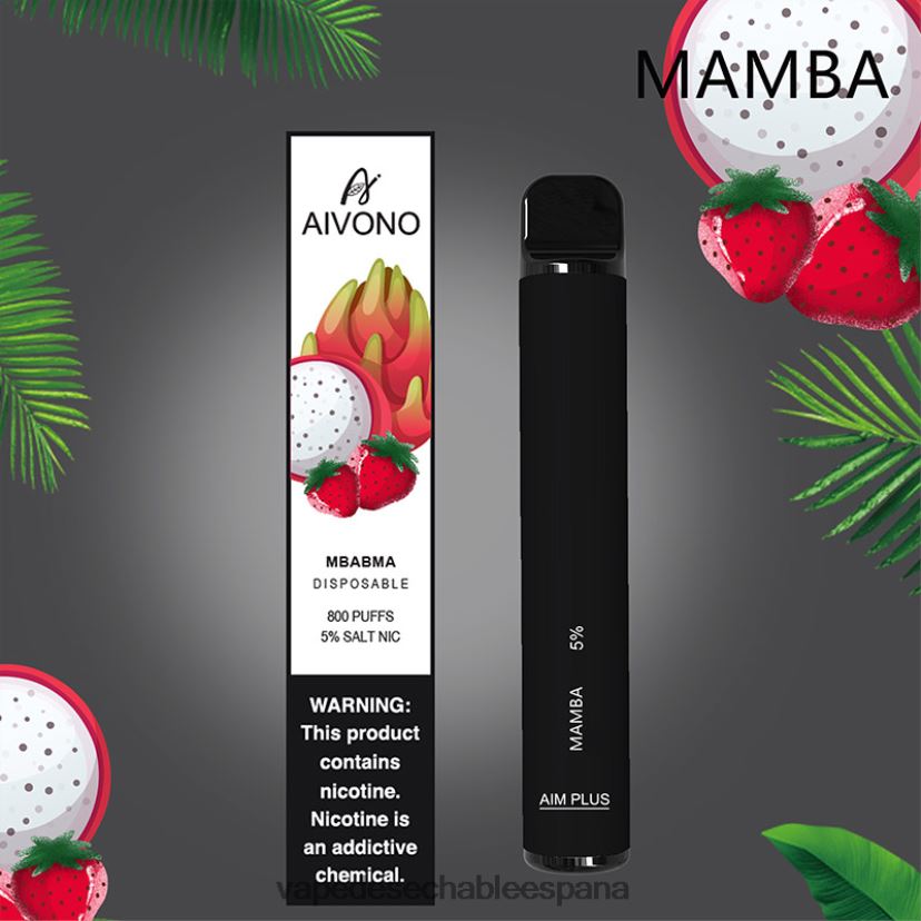 Aivono AIM PLUS 800 tipo de serpiente venenosa - D6NB8D183 Vape España
