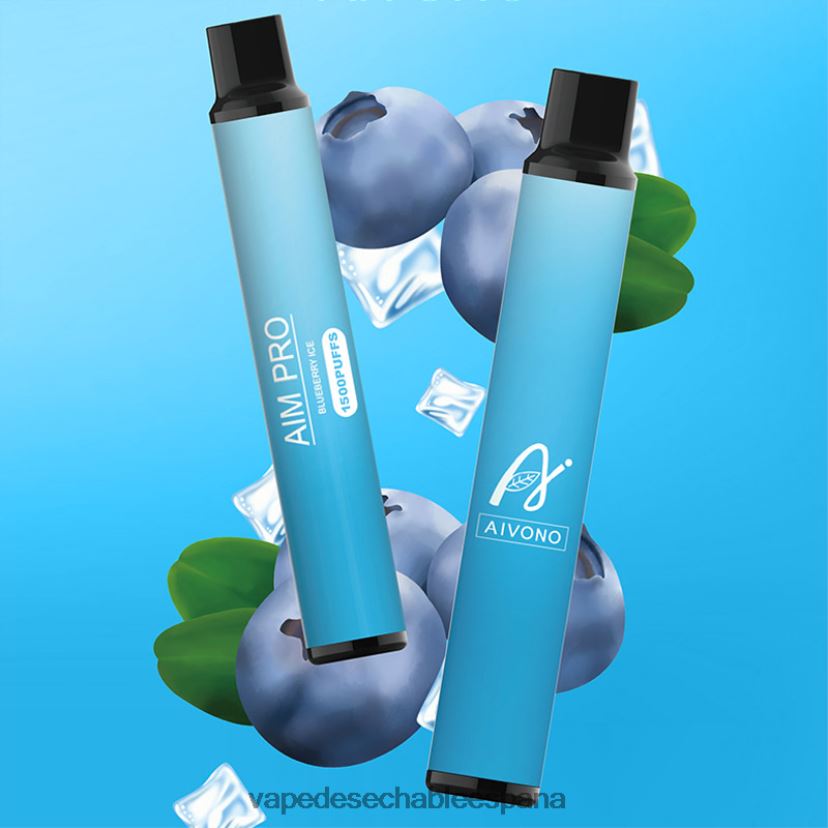 Aivono AIM PRO 1500 hielo de arándanos - D6NB8D163 Vape España