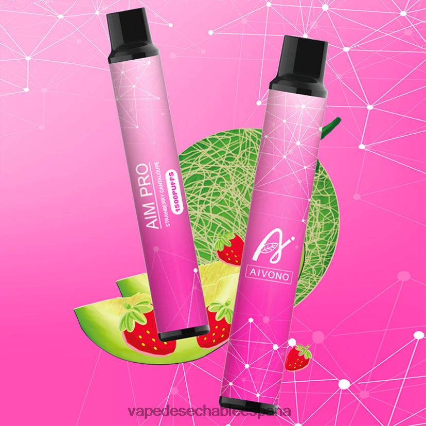 Aivono AIM PRO 1500 melón de fresa - D6NB8D161 Vape España