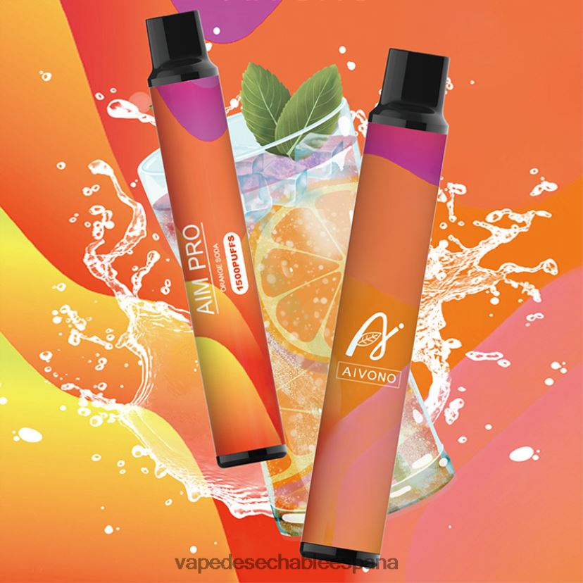 Aivono AIM PRO 1500 refresco de naranja - D6NB8D165 Vape España