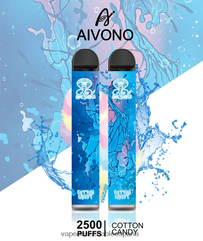 Aivono AIM SNAKE 2500 algodon de azucar - D6NB8D303 Vape España