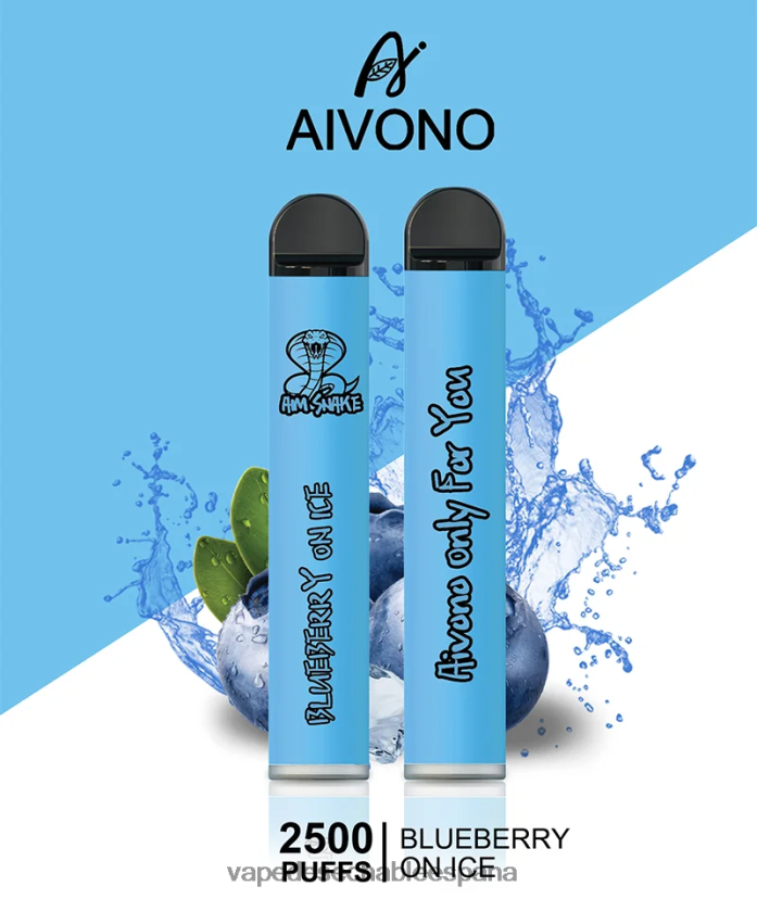 Aivono AIM SNAKE 2500 arándano en hielo - D6NB8D299 Vape España