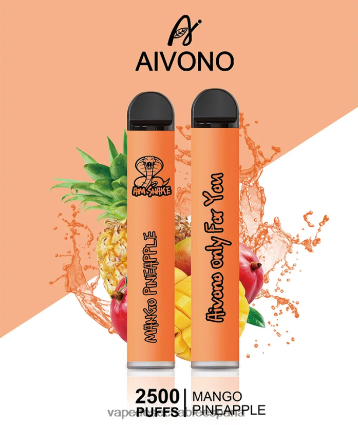 Aivono AIM SNAKE 2500 mango piña - D6NB8D310 Vape Desechable España