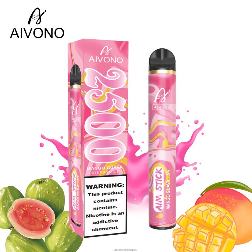 Aivono AIM STICK 2500 mango guayaba - D6NB8D146 Vape Desechable España